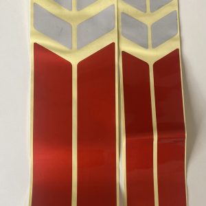 Reflekser til El-Løbehjul Xiaomi M356 - Rød / Onesize